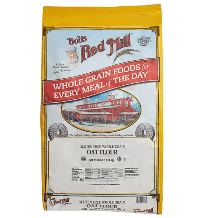 Bob's Red Mill - Gluten-Free Whole Grain Oat Flour, 25 lb