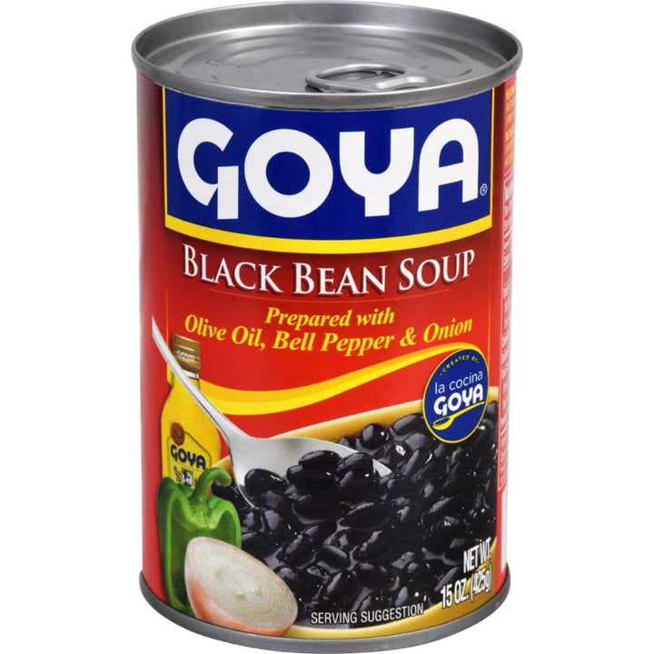 Goya - Foods Black Bean Soup, 15 oz