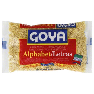 Goya - Alphabet Pasta, 7 Oz (Pack of 20)