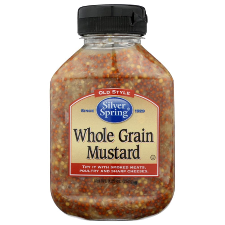 Silver Spring - Mustard Whole Grain Old Style, 9.25 oz