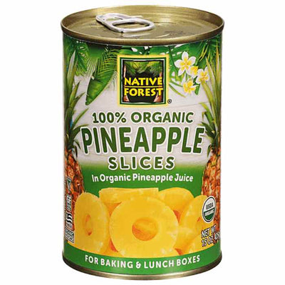 Native Forest - Pineapple Slices - Original, 15oz (Pack of 6)