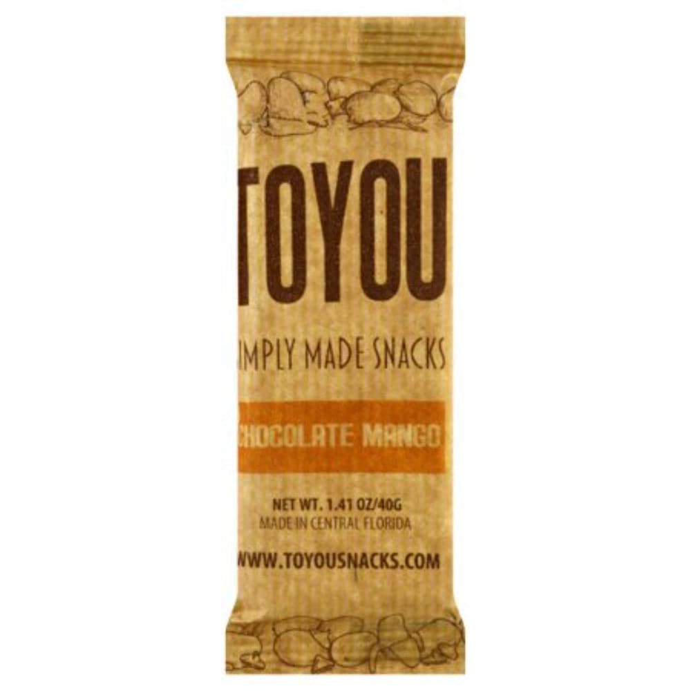 Toyou Snacks Gluten Free Snack Bar Chocolate Mango