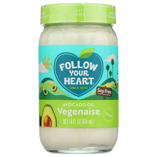 Follow Your Hea - Vegenaise - Avocado Oil, 14oz (Pack of 6)
