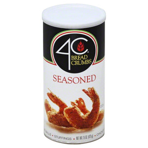 4C Foods - Bread Crumbs Seasoned, 15 Oz - Pack of 6