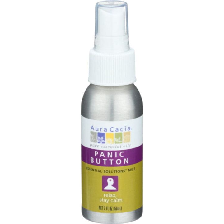 Aura Cacia - Essential Solutions Mist Panic Button, 2 fl oz