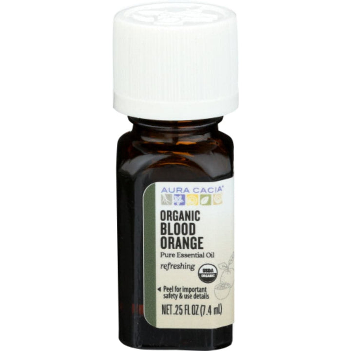 Aura Cacia - Organic Blood Orange Essential Oil, .25 fl oz