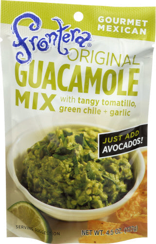 Frontera - Seasoning Pouch Guacamole 4.5 Oz - Pack Of 8