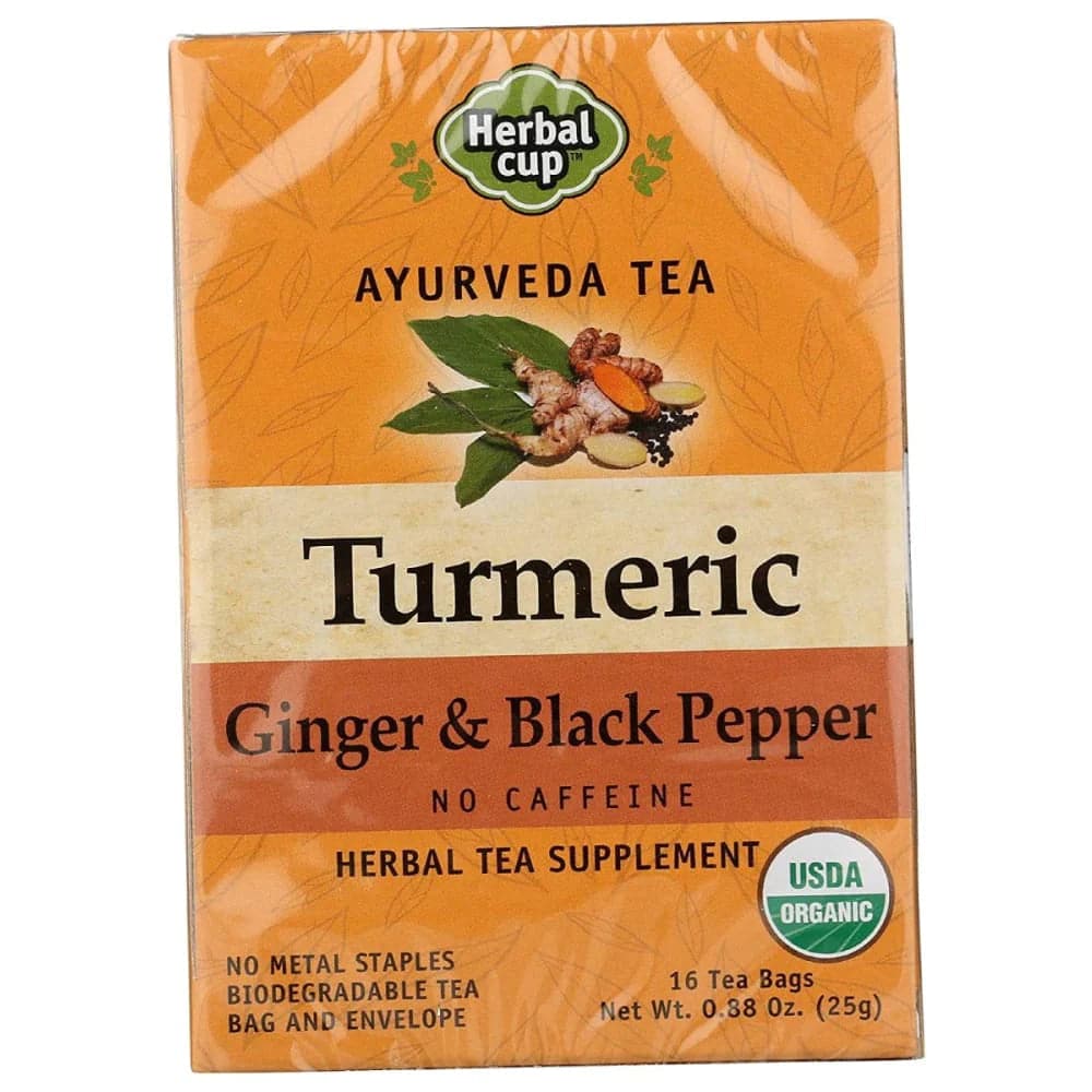 Herbal Cup Tea Ginger Black Pepper