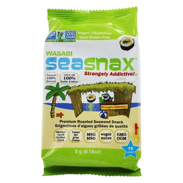 Sea Snax - Seaweed Snack Grab & Go Wasabi