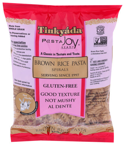 Tinkyada Pasta Brown Rice Spiral 16 Oz - Pack Of 1