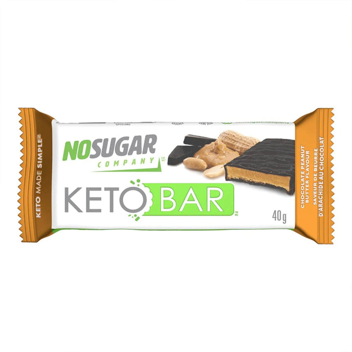 No Sugar Company - Keto Bars Chocolate Peanut Butter - 40g