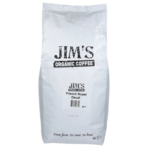 Jim's Organic - French Roast Decaf Whole Bean Coffee