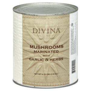 Divina - Mushrooms Marinated With Garlic & Herbs, 6.25 Lbs