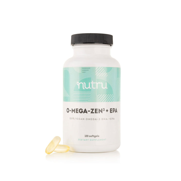 NuTru - O-Mega-Zen3 + EPA Vegan DHA Supplement, 120pc