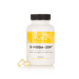 NuTru - O-Mega-Zen3 Vegan DHA Supplement, 120pc