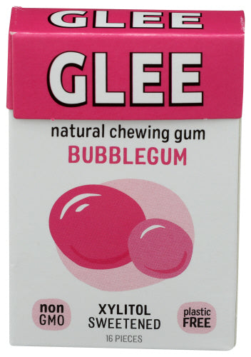 Glee Gum - Gum Bubblegum Sugar-free, 16 Piece (Pack of 12)