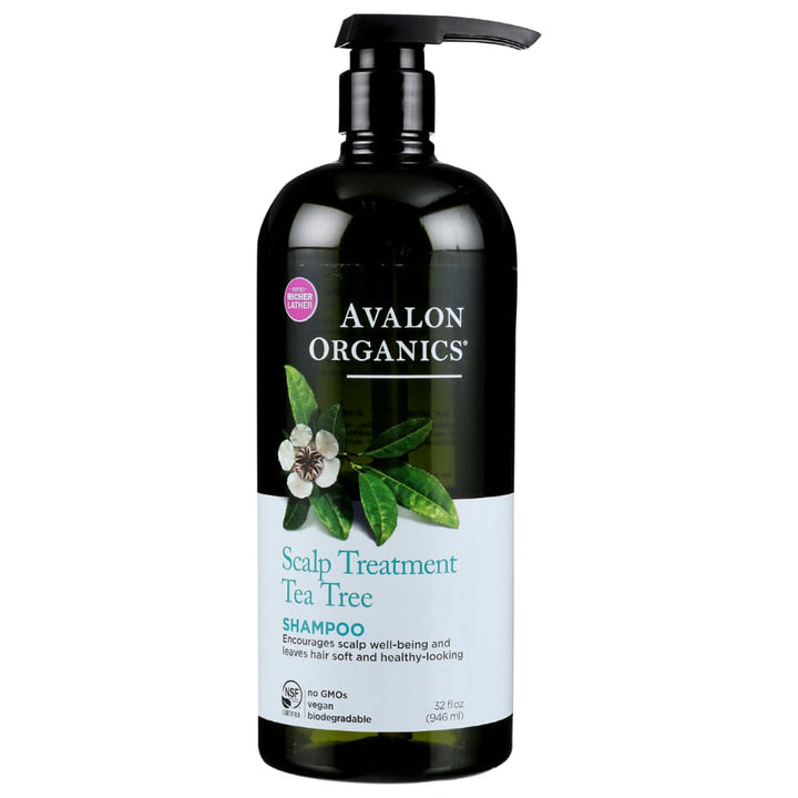 Avalon Organics - Scalp Treatment Tea Tree Shampoo, 14 oz