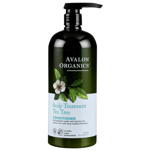 Avalon Organics - Scalp Treatment Tea Tree Conditioner, 14 oz