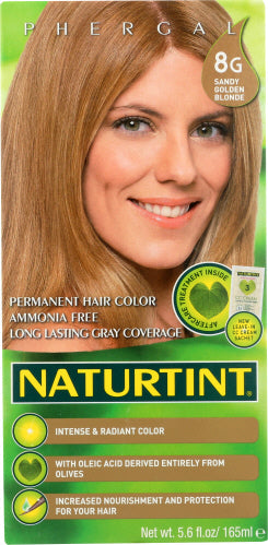 Naturtint Hair Color 8G Sandy Blonde 5.75 FO - Pack of 3