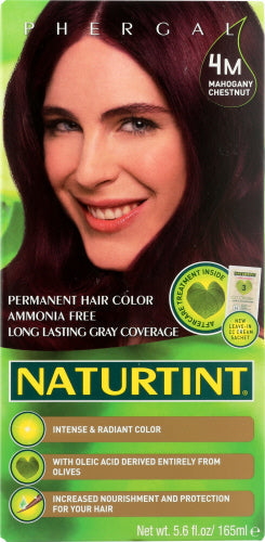 Naturtint Hair Color 4M Chestnut Mahogany 5.75 FO - Pack of 3