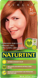 Naturtint Hair Color 7C Terracotta Blonde 5.75 FO - Pack of 3