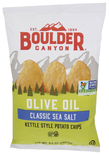 Boulder Canyon - Olive Oil Chips, 6.5 oz - Pack of 12