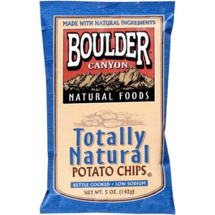 Boulder Canyon - Kettle Cooked Potato Chips Totally Natural, 5 oz