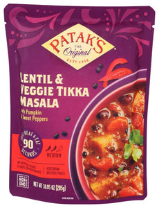 Pataks Meal Rte Lentil Masala 10.05 Oz - Pack Of 6