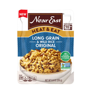 Near East - Heat & Eat Long Grain & Wild Rice Original - 8.8oz