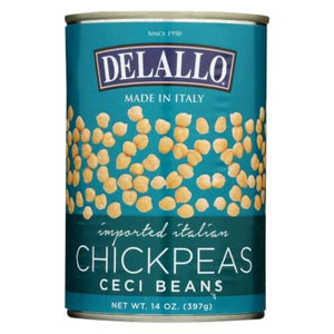 Delallo - Chick Peas Bean, 14 oz