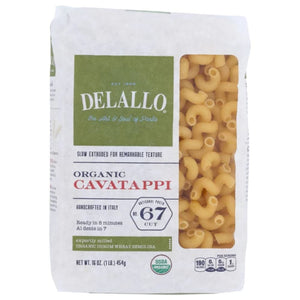 Delallo - Organic Cavatappi Pasta, 16 oz