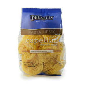 Delallo - Capellini Angel Hair Nest Pasta, 8.8 oz