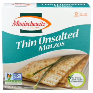 Manischewitz - Thin Unsalted Matzo