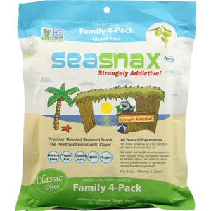 Seasnax - Classic Olive Roasted Seaweed Snack