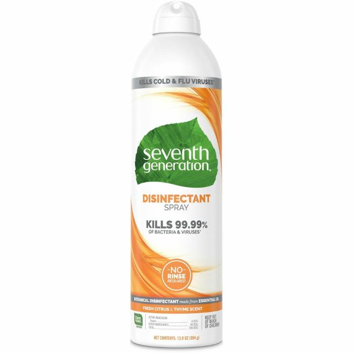 SEVENTH GENERAT - Air Disinfectant Eucalyptus 14OZ ( Pack of 8)