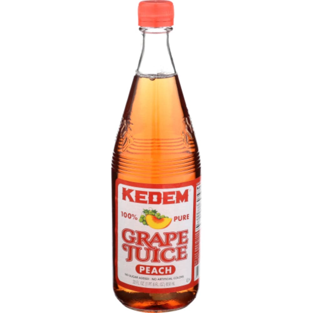 Kedem - Peach Grape Juice, 22 fl oz