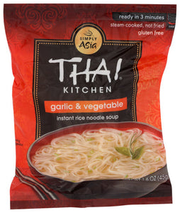 Thai Kitchen Noodle Inst Rc Garlc Vegtbl 1.6 Oz - Pack Of 12