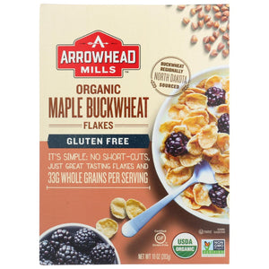 Arrowhead Mills - Organic Maple Buckwheat Flakes, 10oz