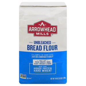 Arrowhead Mills - Unbleached Bread Flour, 80oz