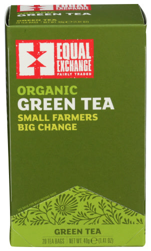 Equal Exchange - Tea Green Org 20 Bg - Pack of 6