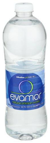 Evamor - Natural Artesian Naturally Alkaline Water, 64 Floz