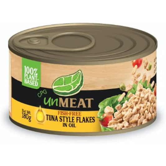 Unmeat - Fish Free Tuna - Sunflower Oil, 6.35oz (Pack of 12)