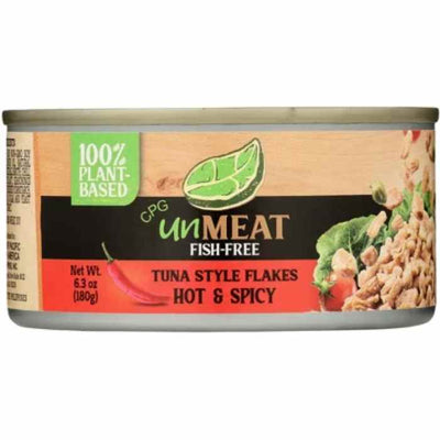 Unmeat - Fish Free Tuna - Hot Spicy, 6.35oz (Pack of 12)