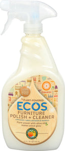 Ecos - Furniture Polish, Orange, 22 oz - Pack of 6