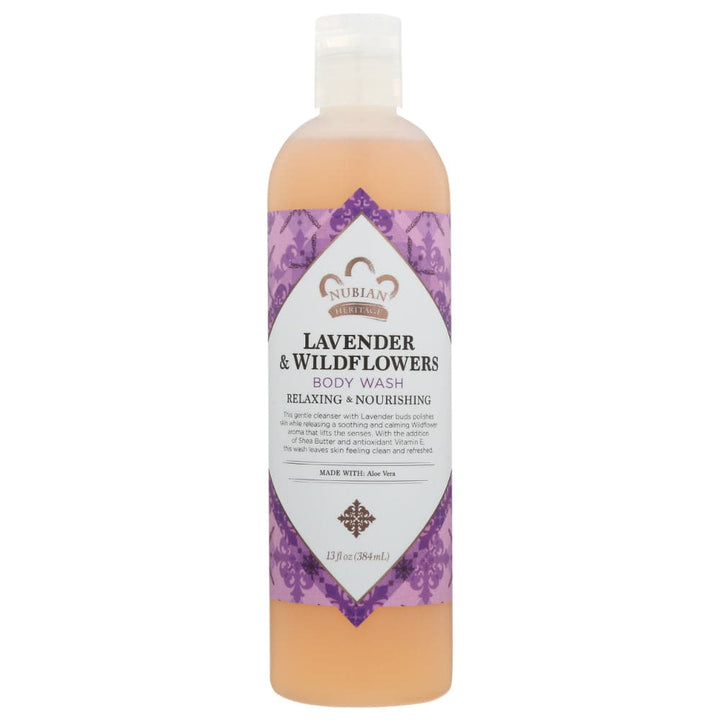 Nubian Heritage - Lavender & Wildflowers Body Wash - 13floz