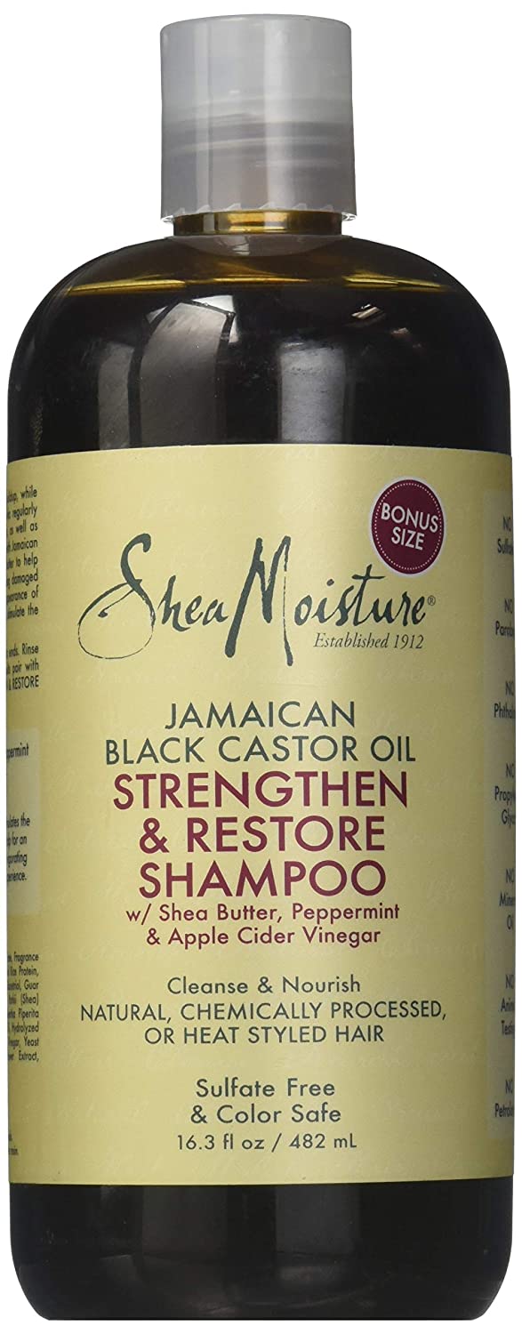 Sheamoisture Shampoo Strength Grow 13 Oz - Pack Of 4