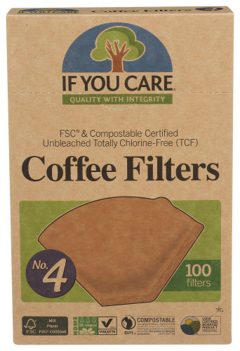 If You Care - Coffee Filter - Original, 100pc (Pack of 12)