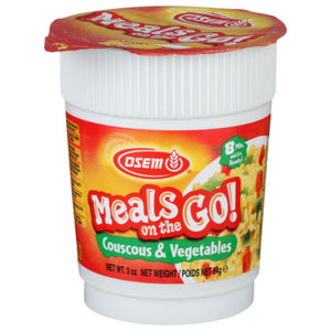 Osem - Meals On The Go Couscous and Vegetables 3 OZ - (Pack of 12)