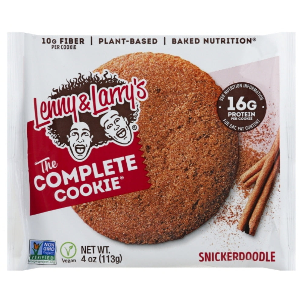 Lenny & Larrys - Cookie - Snickerdoodle, 4oz (Pack of 12)