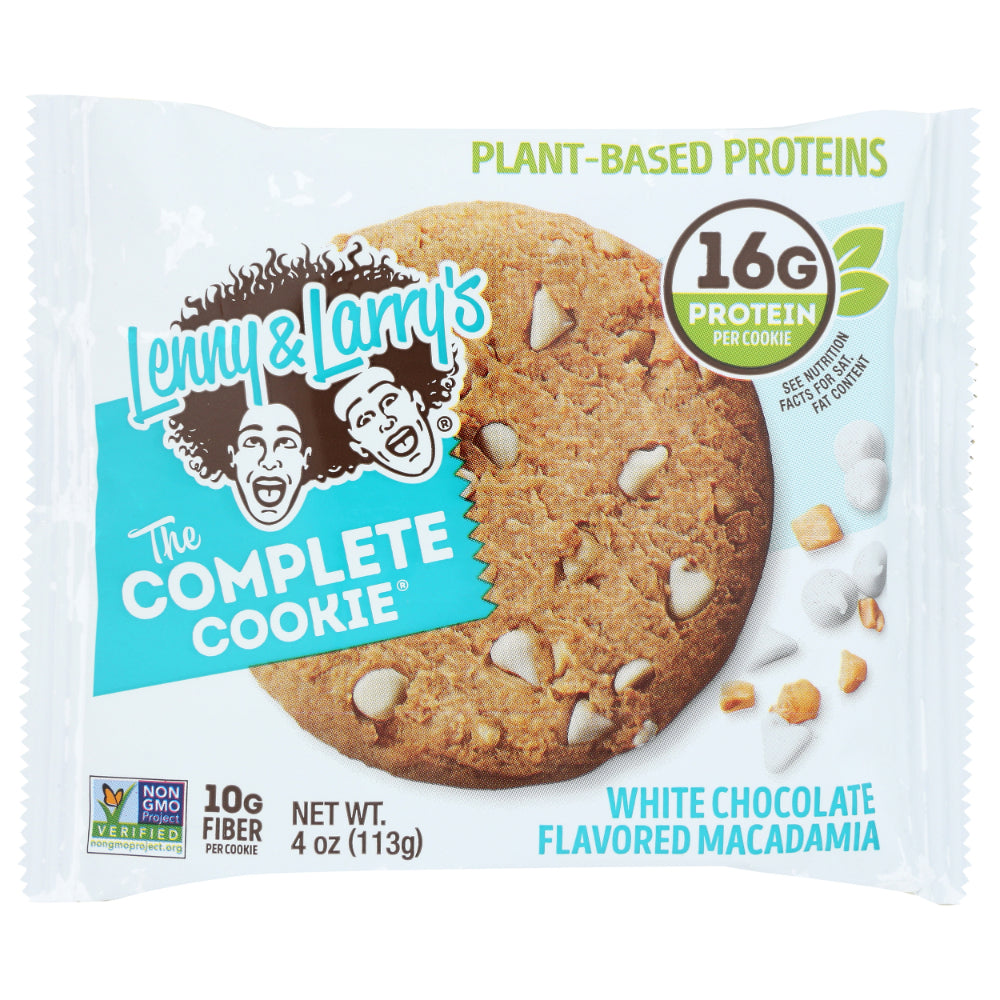 Lenny & Larrys - Complete Cookie - White Chocolate Macadamia, 4oz (Pack of 12)